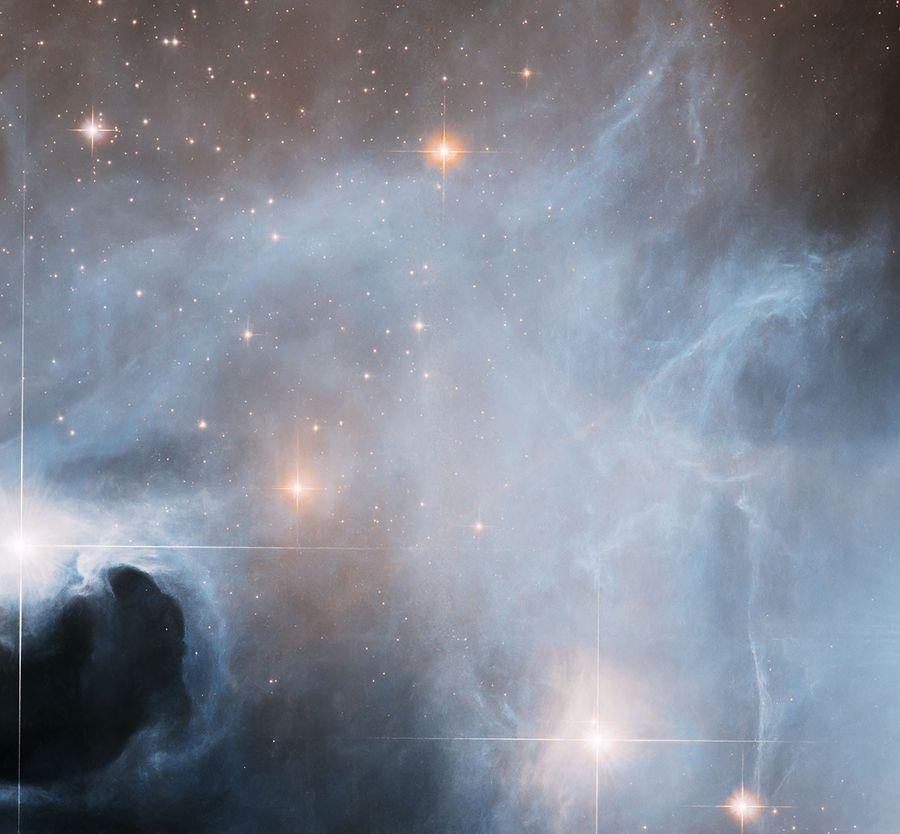 **Hubble Reveals Cosmic Stellar Nursery**